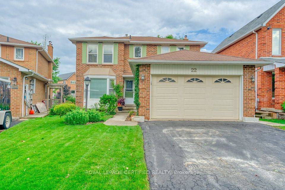 Brampton, ON L6S 5E2,22 Piccadilly PL