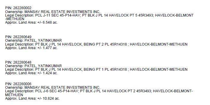 Havelock-belmont-methuen, ON K0L 1Z0,0 William St & Mary ST