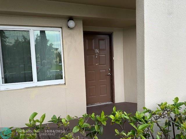 Pembroke Pines, FL 33027,800 SW 142nd Ave  #104-N