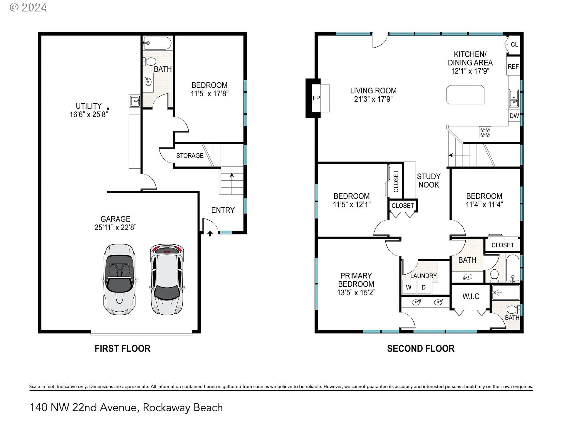 Rockaway Beach, OR 97136,140 NW 22ND AVE