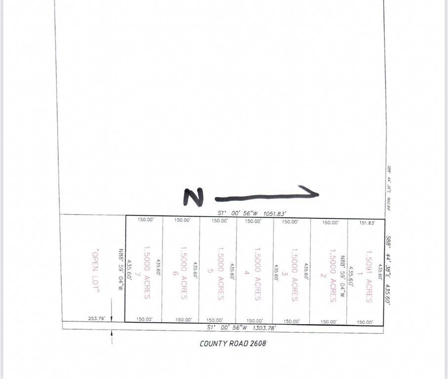 Caddo Mills, TX 75135,LOT 5 County Road 2608