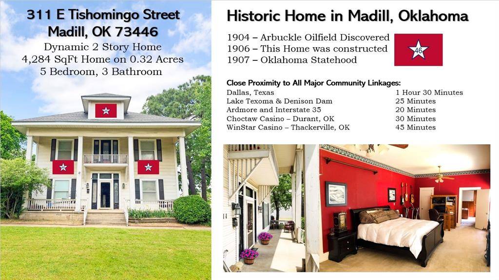 Madill, OK 73446,311 E Tishomingo Street