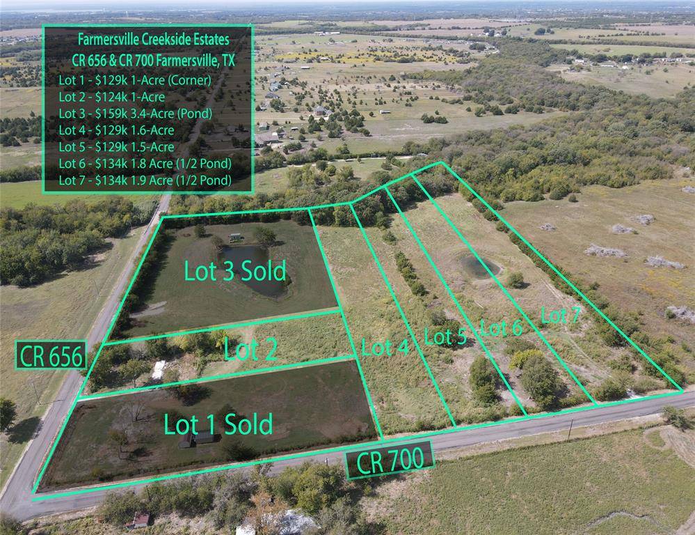 Farmersville, TX 75442,Lot 4 County Rd 700