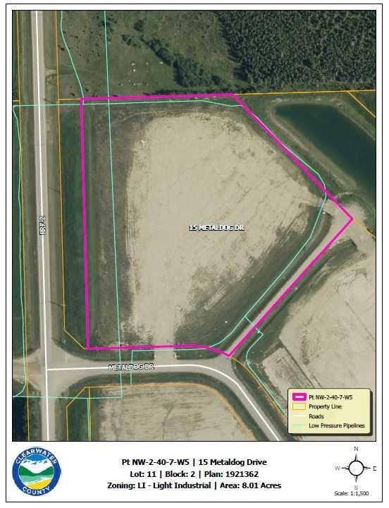 Rural Clearwater County, AB T4T 2A2,15 METALDOG DR