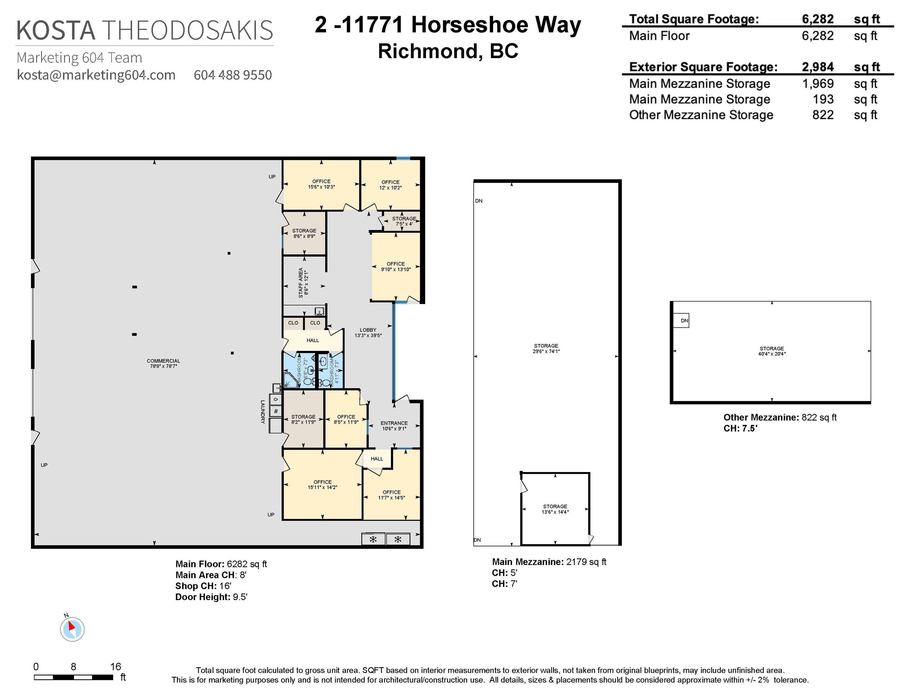 Richmond, BC V7A 4V4,2 11771 HORSESHOE WAY