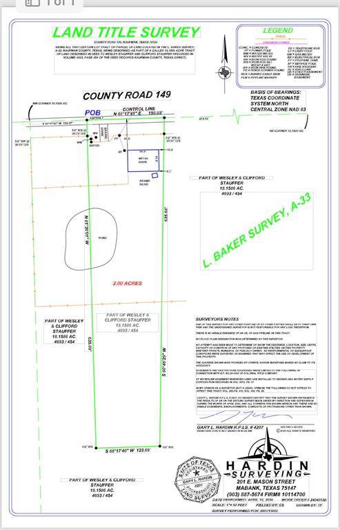 Kaufman, TX 75142,TBD 6 ACRES County Road 149