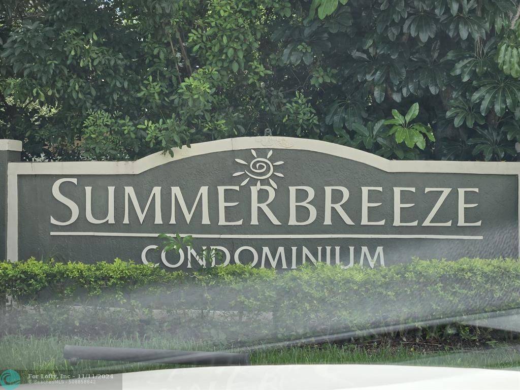 Sunrise, FL 33322,9999 Summerbreeze Dr  #305