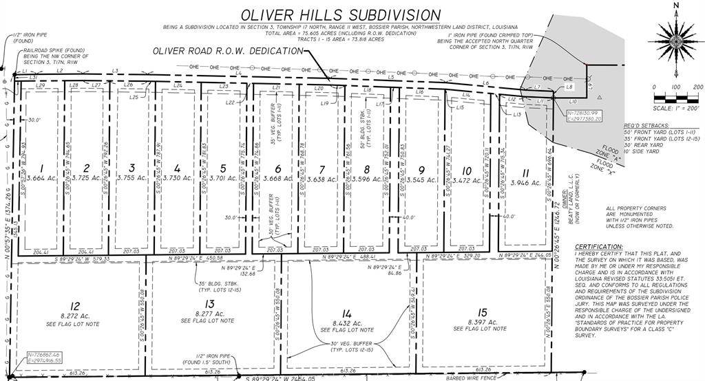 Haughton, LA 71037,1286 Oliver Road Lot 15