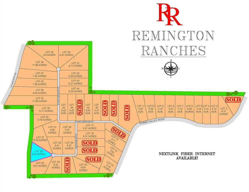 Santo, TX 76067,Lot 26 Magnum Drive