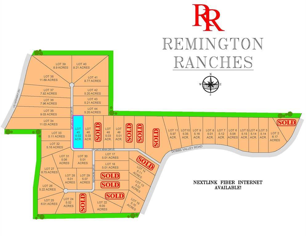 Santo, TX 76067,Lot 45 Sportsman Drive