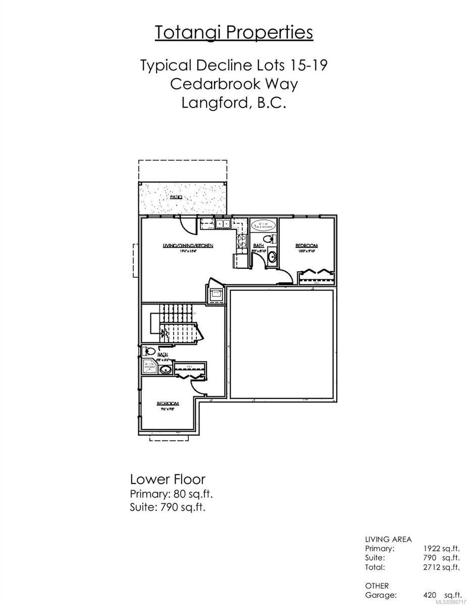 Langford, BC V0V 0V0,1228 Cedarbrook Way