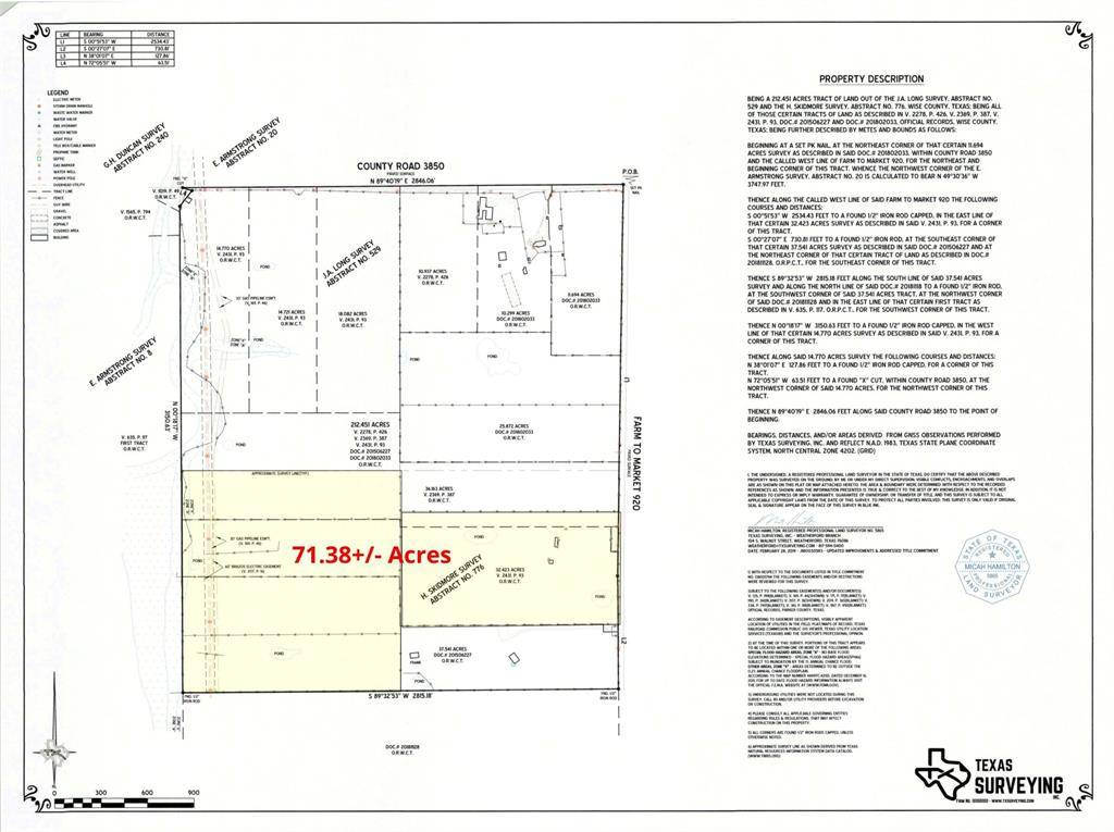 Poolville, TX 76487,71.38 Acres FM 920