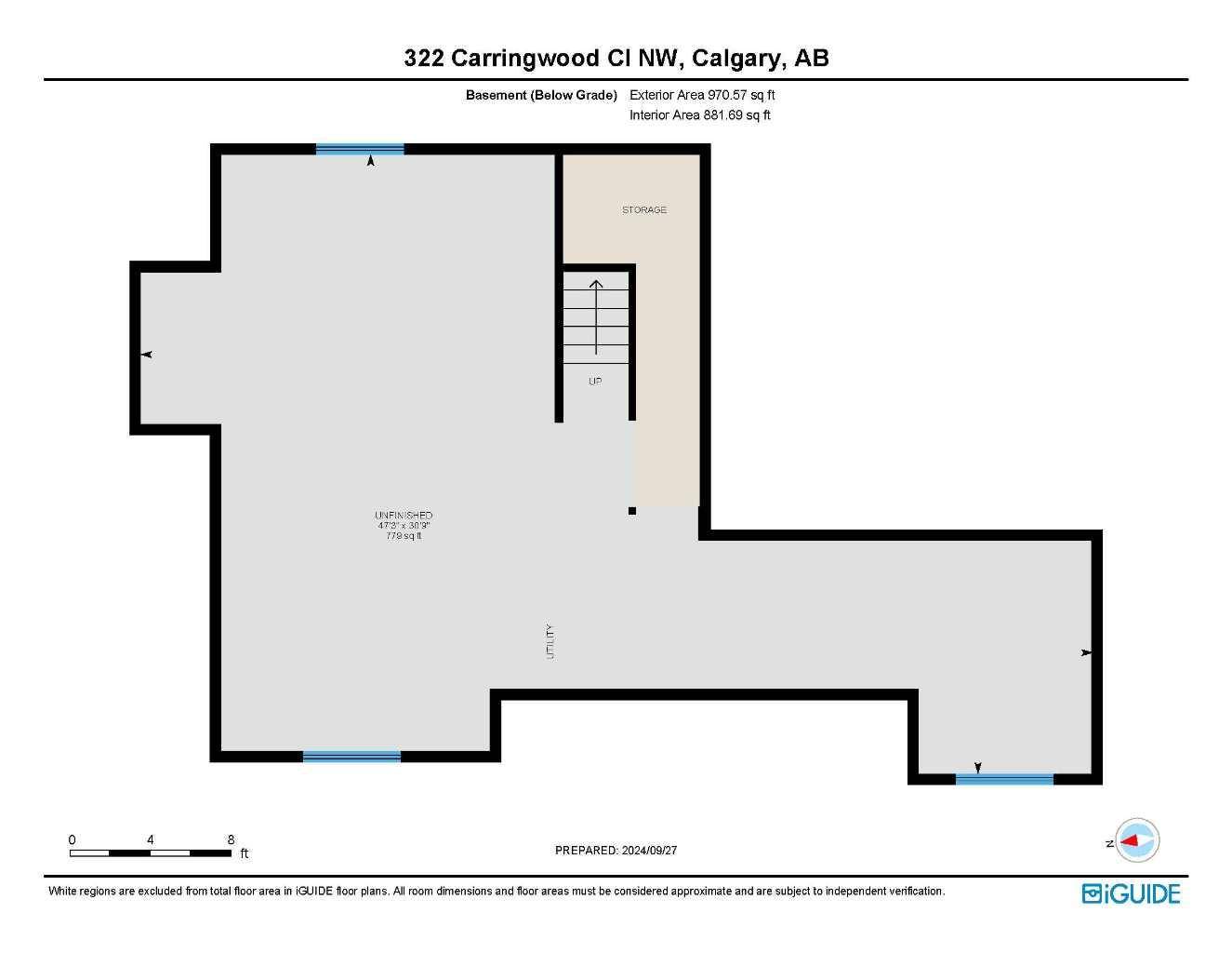 Calgary, AB T3P 2B1,322 Carringwood Close NW