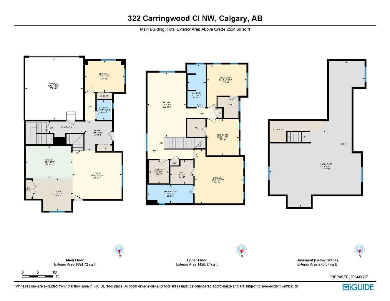 Calgary, AB T3P 2B1,322 Carringwood Close NW