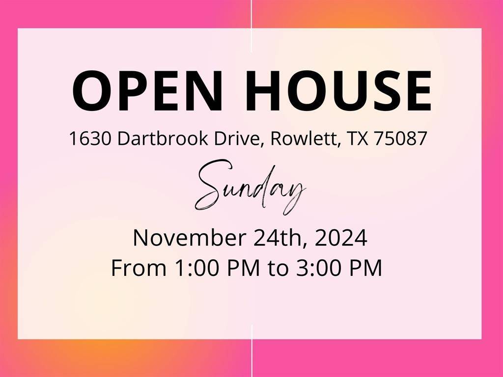 Rowlett, TX 75089,1630 Dartbrook Drive