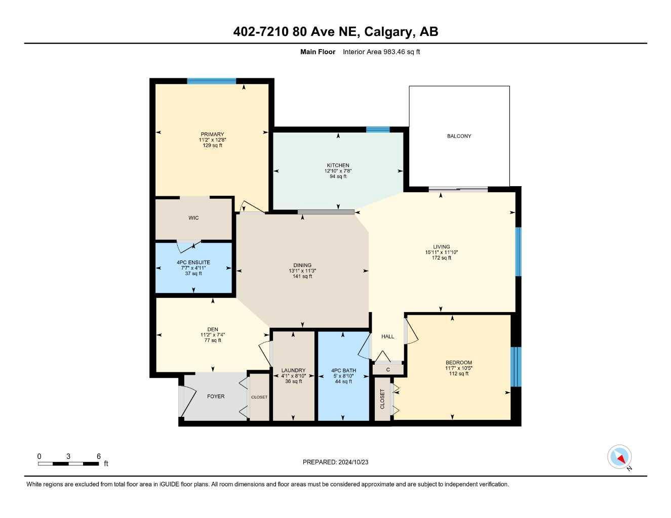 Calgary, AB T3J 0N7,7210 80 AVE NE #402