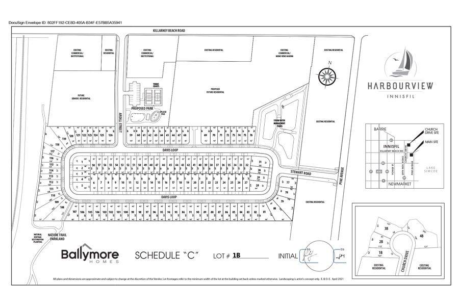 Innisfil, ON L0L 1W0,LOT 1B Church DR