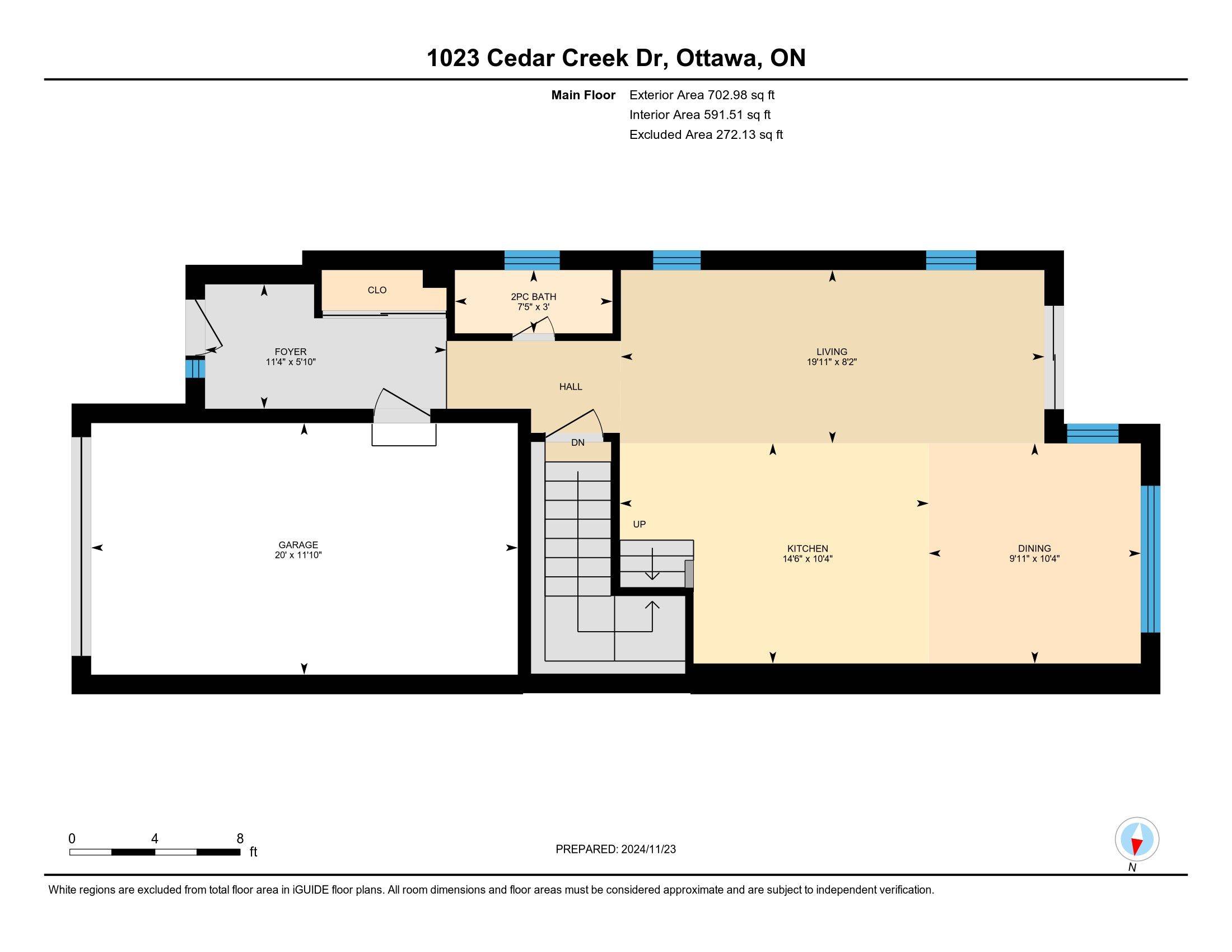 Blossom Park - Airport And Area, ON K1T 0B3,1023 Cedar Creek DR