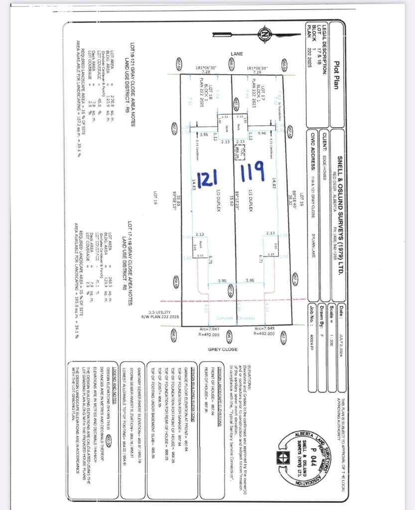 Sylvan Lake, AB T4S 0W4,121 Gray Close