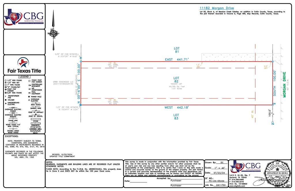 Lavon, TX 75166,11182 Morgan Drive