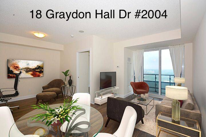 Toronto C13, ON M3A 0A4,18 Graydon Hall DR #2004