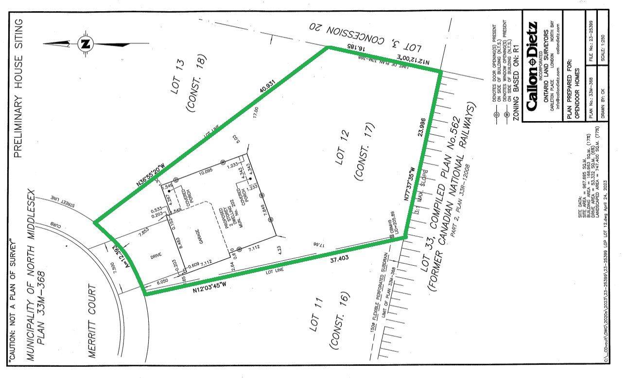 North Middlesex, ON N0M 2K0,202 Merritt CT #Lot 17