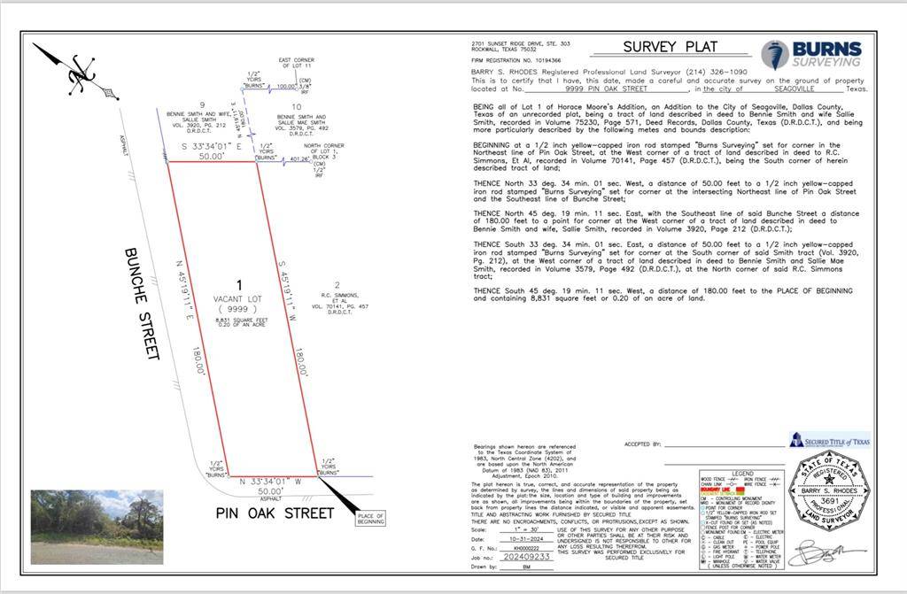 Seagoville, TX 75159,9999 Pin Oak Road #Lot 1