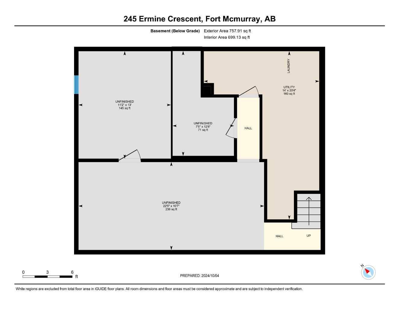 Fort Mcmurray, AB T9H 4M7,245 Ermine CRES