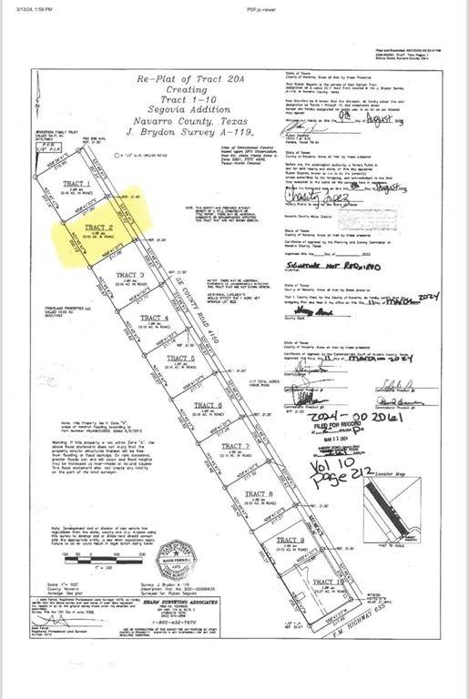 Kerens, TX 75144,Tract 2 FM 635