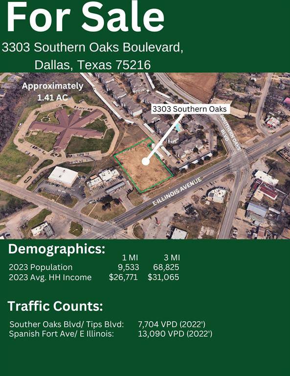 Dallas, TX 75216,3303 Southern Oaks Boulevard