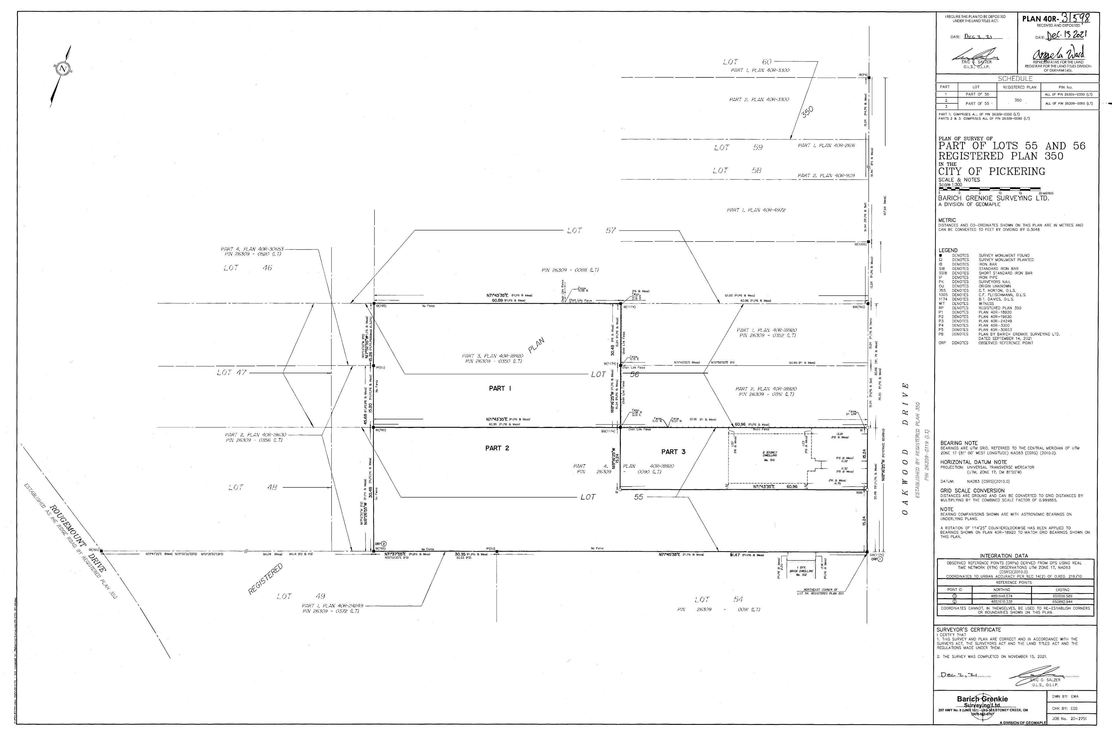 Pickering, ON L1W 2M7,516 Oakwood DR