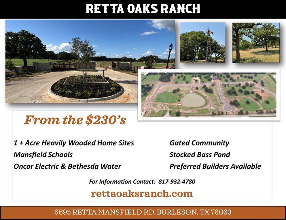 Burleson, TX 76028,6695 Lot 1 Retta Mansfield Road