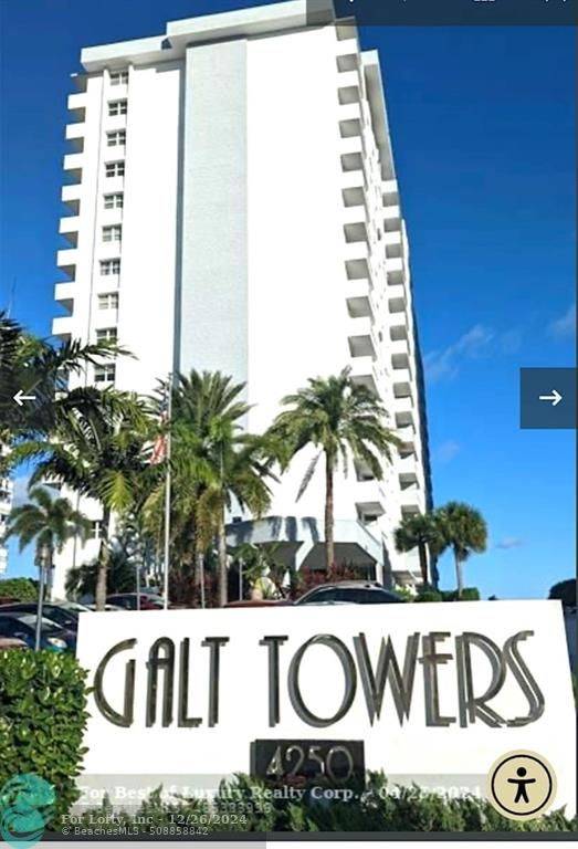 Fort Lauderdale, FL 33308,4250 GALT OCEAN DR  #9G