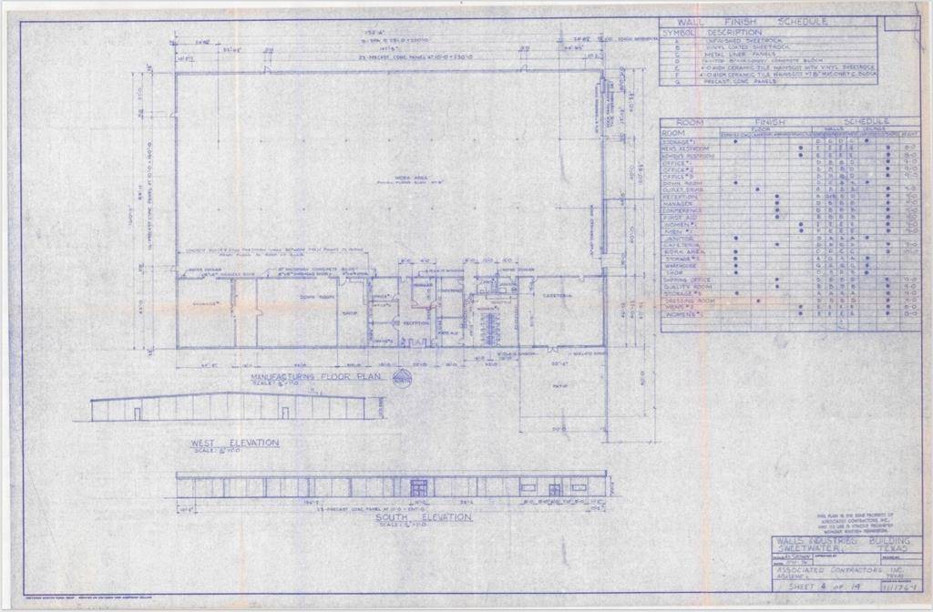 Sweetwater, TX 79556,1 Industrial Street