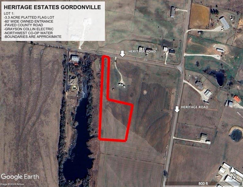 Gordonville, TX 76245,LOT 1.1 HERITAGE