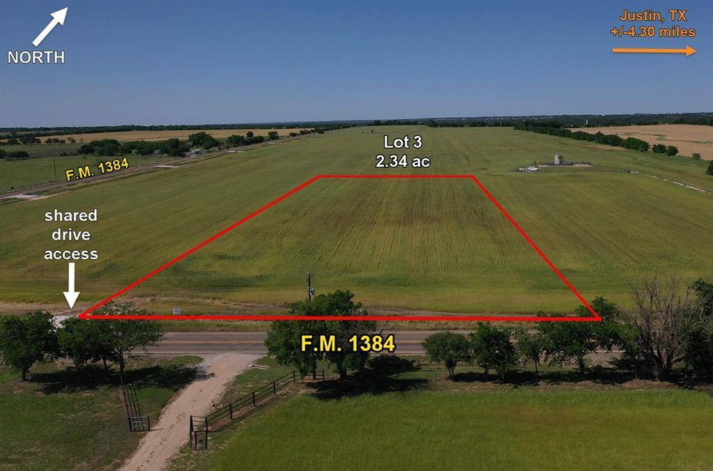 Justin, TX 76247,Lot 3 F.M. 1384