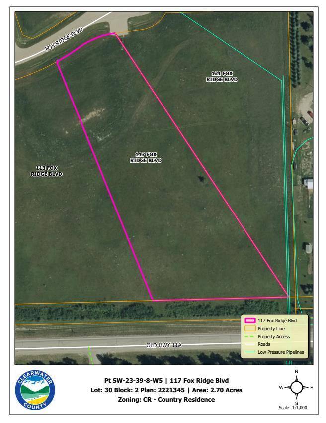 Rural Clearwater County, AB T4T 2A4,117 Fox Ridge BLVD