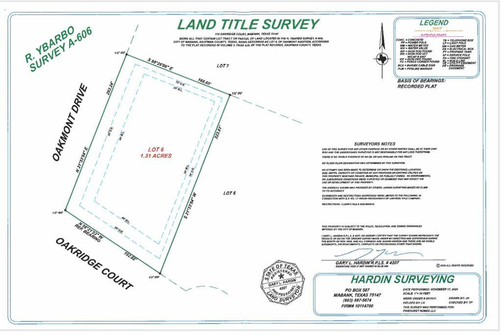 Mabank, TX 75147,TBD Oakridge Court