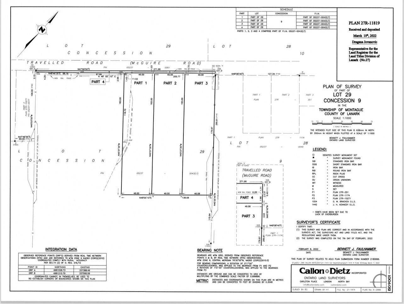 Montague, ON K7A 0H8,0 McGuire RD