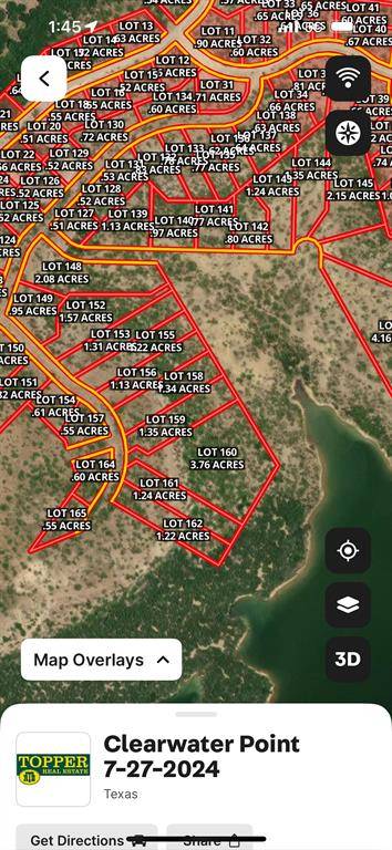 Graham, TX 76450,Lot 155 Clearwater Point