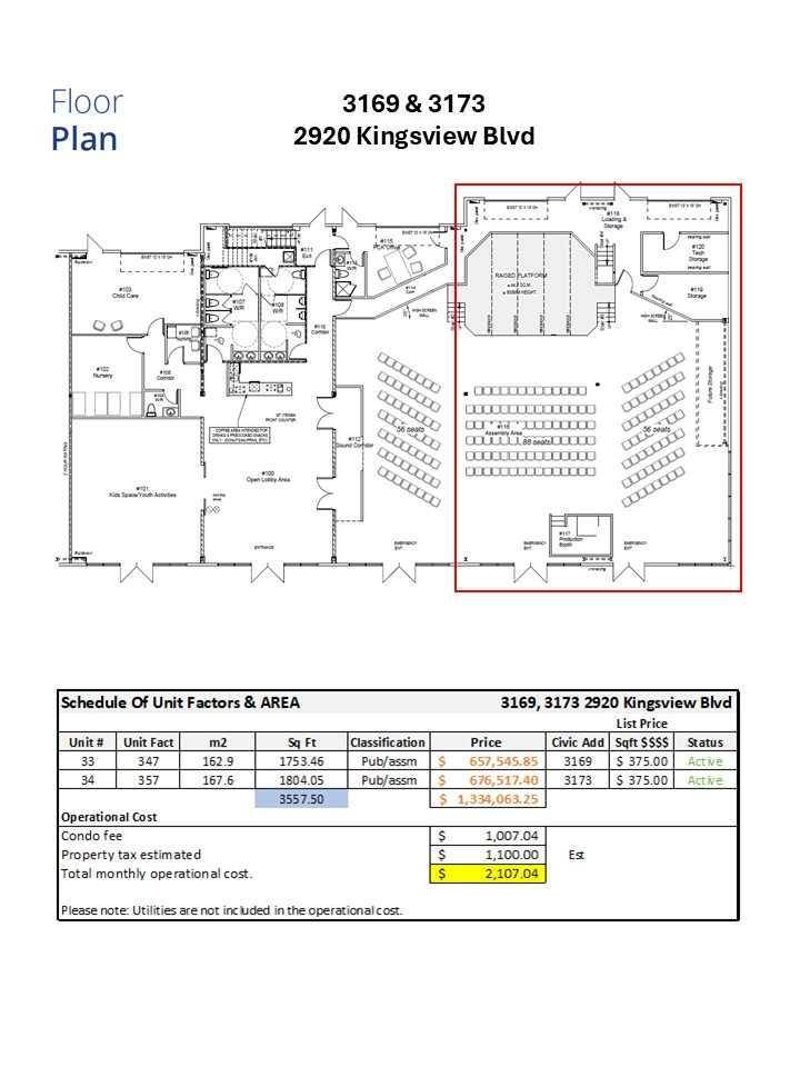 Airdrie, AB T4A 0A9,2920 Kingsview BLVD SE #3169