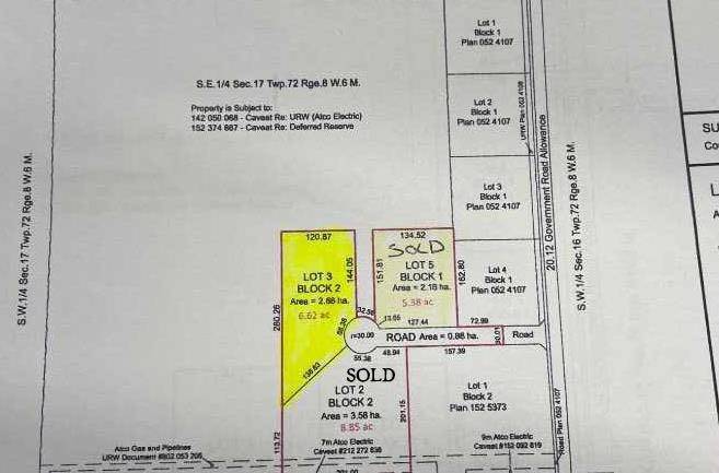 Wembley, AB T0H 2J0,Range Road 84 Township Road 722 #lot 3