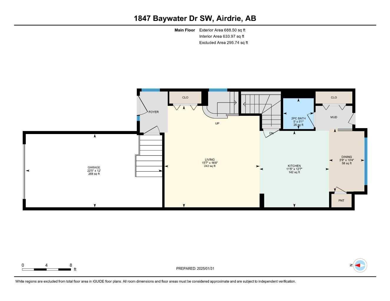 Airdrie, AB T4H 4H2,1847 Baywater DR SW