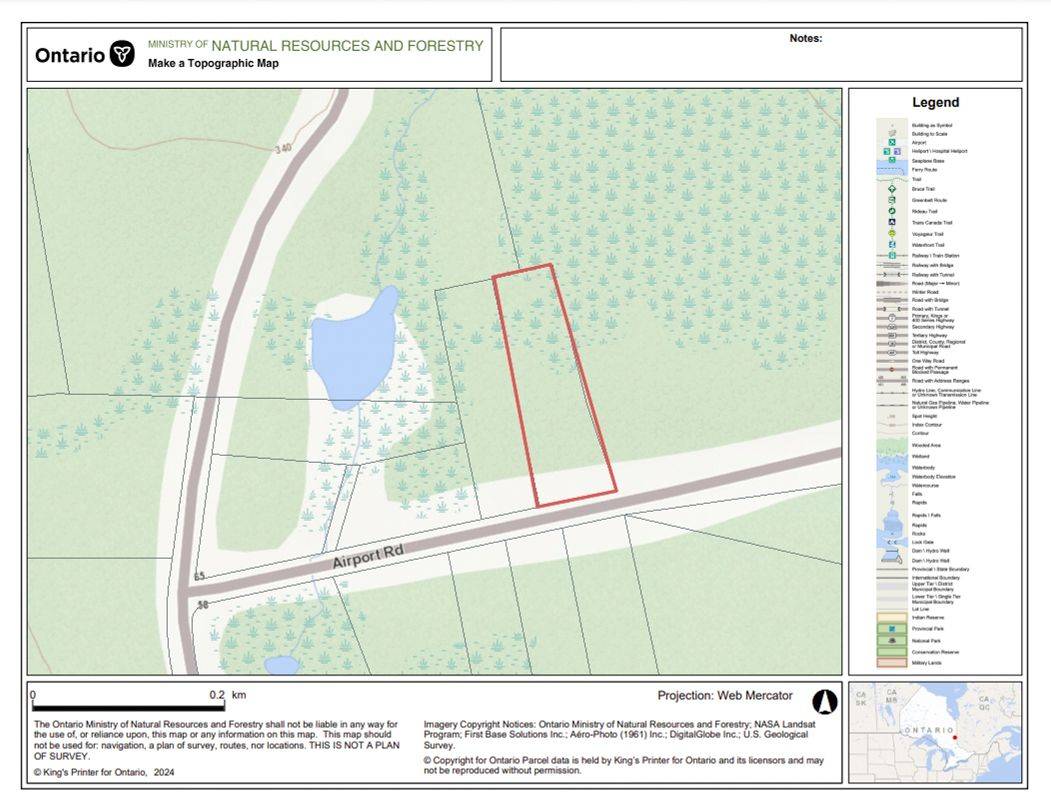 Kirkland Lake, ON P2N 1T2,PCL 48 54M346 Sec Airport RD