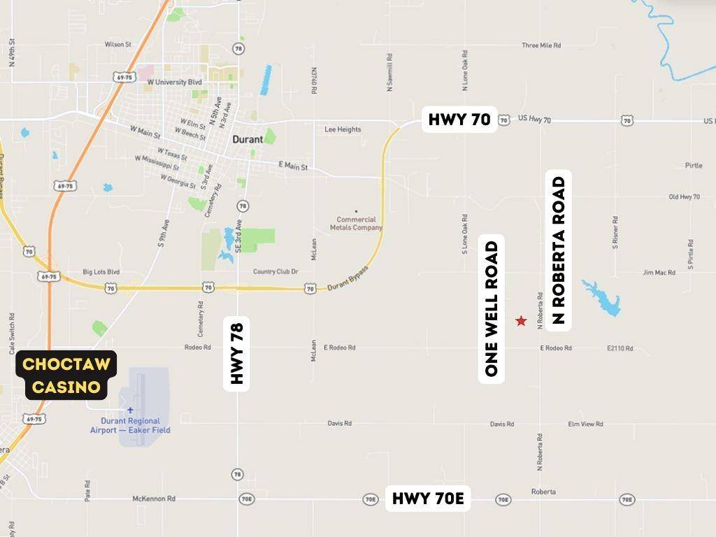 Durant, OK 74701,0003 One Well Road
