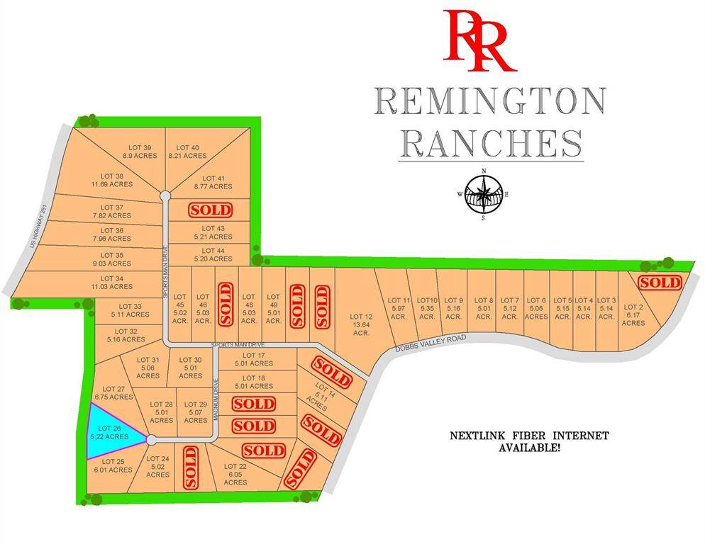 Santo, TX 76067,Lot 26 Magnum Drive