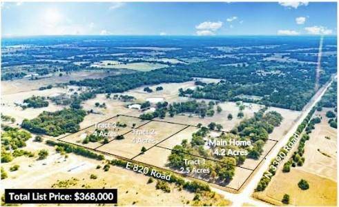 Carney, OK 74832,4 E 820 Road #Tract 4