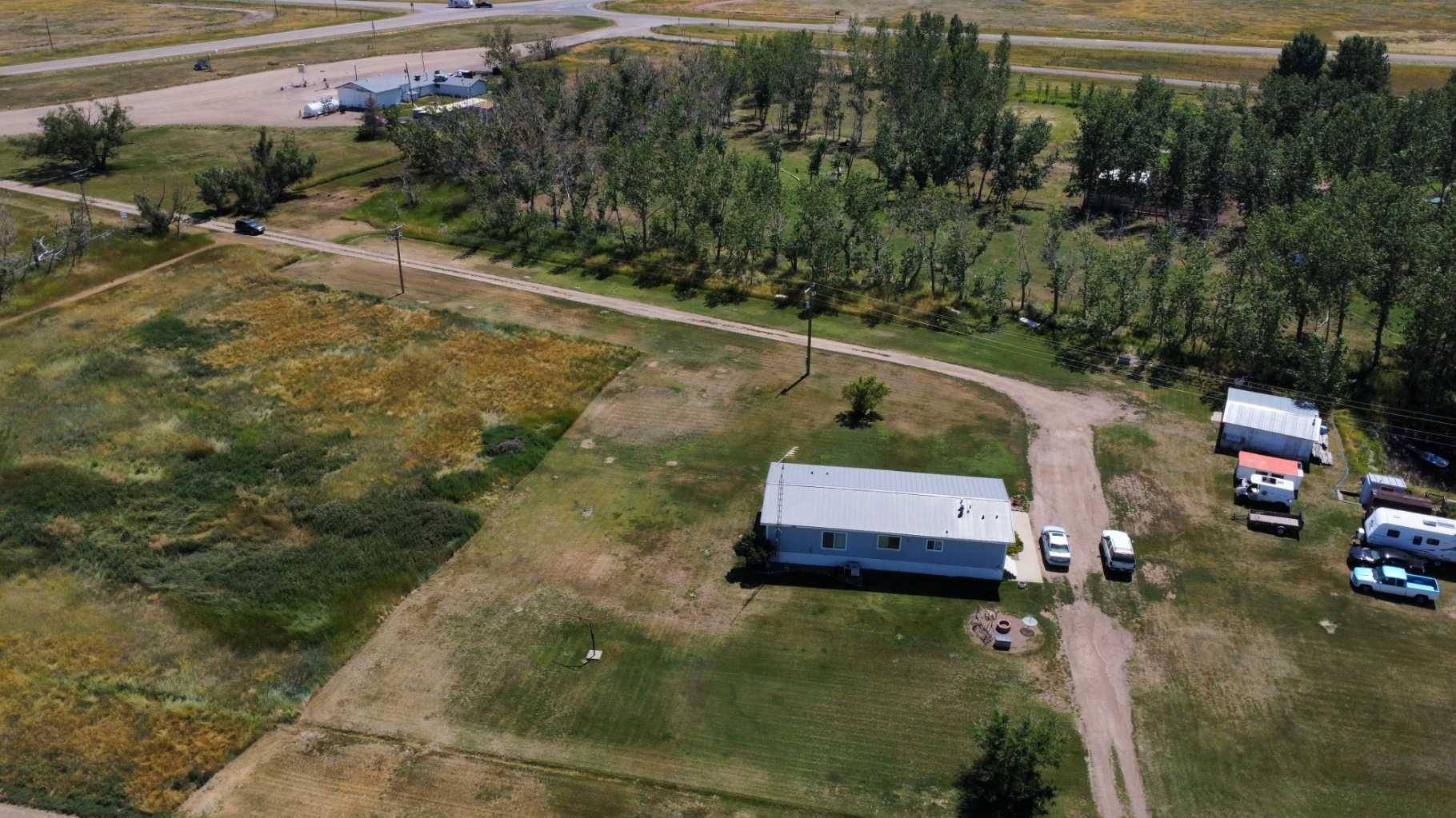 Rural Newell County Of, AB T0J 2M0,164002 B Hwy 36 #Blue Sign