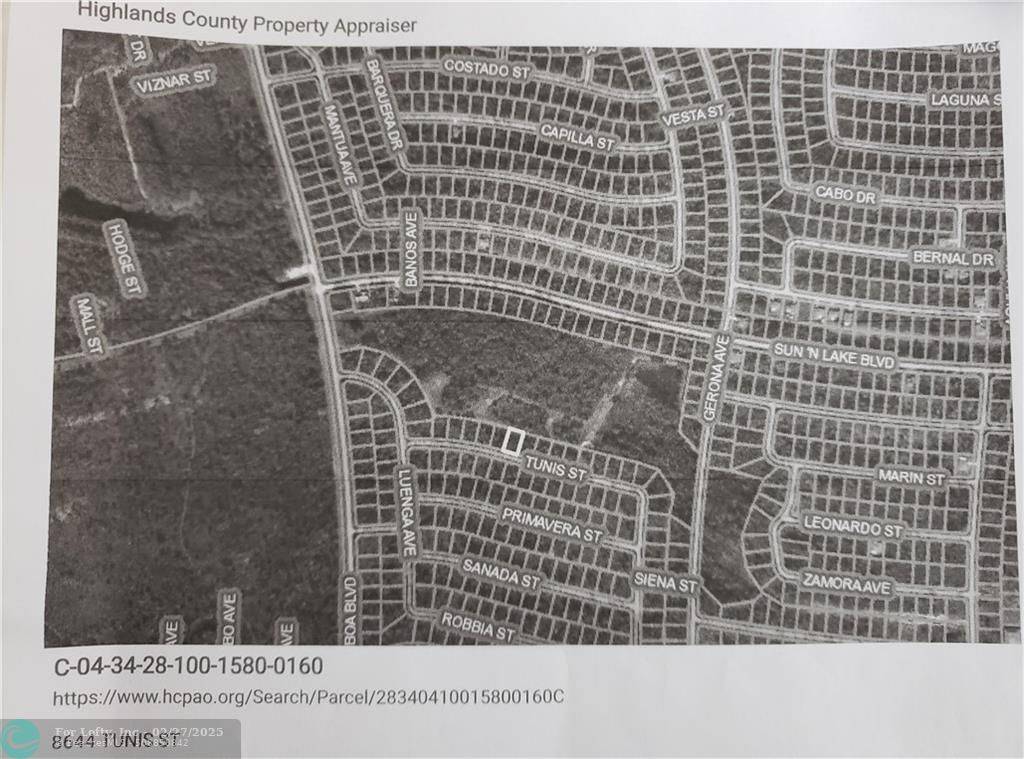 Other City - In The State Of Florida, FL 33872,8644 TUNIS STREET