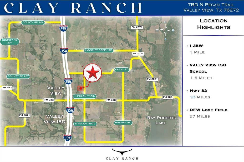 Valley View, TX 76272,TBD N PECAN CREEK Trail